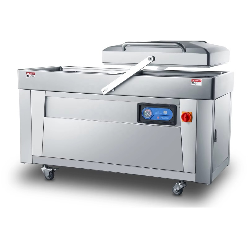 Food Vacuum Sealer Machine - Automatic 4 Sealing Bar Double Chamber