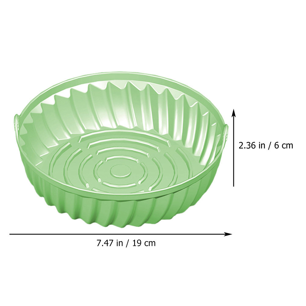 Round Silicone Air Fryer Bakin - đánh giá và giá Air Fryer Silicone Pot Liner