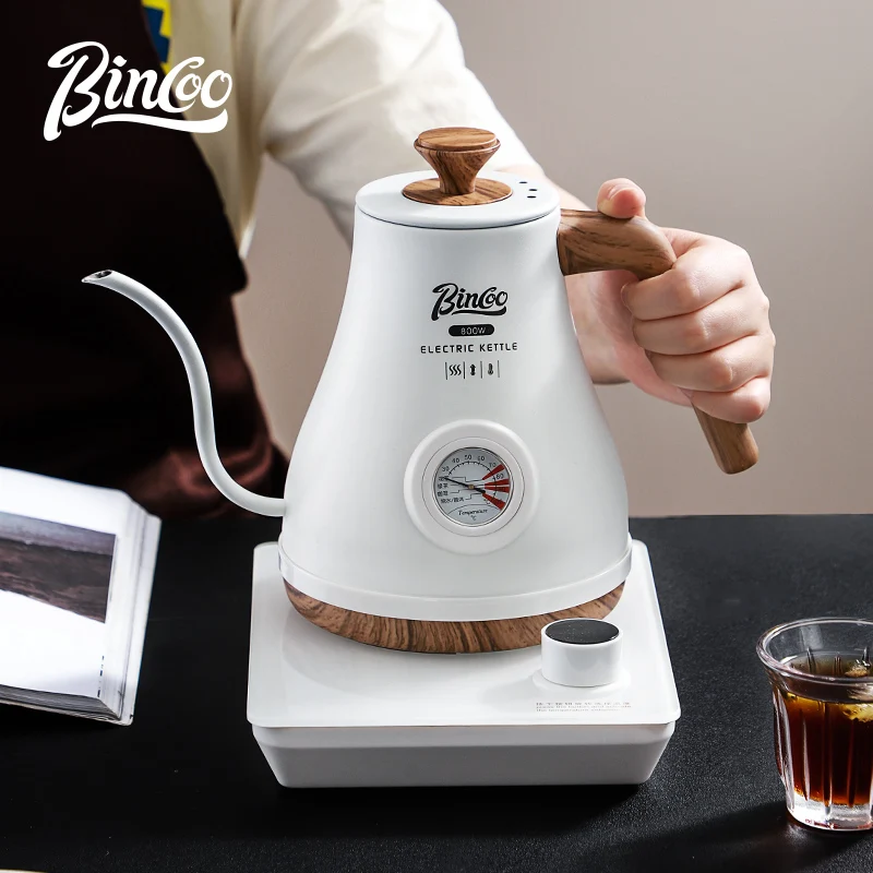 Bincoo Hand Brewed Coffee Pot  - đánh giá và giá Electric Kettle Temperature Control