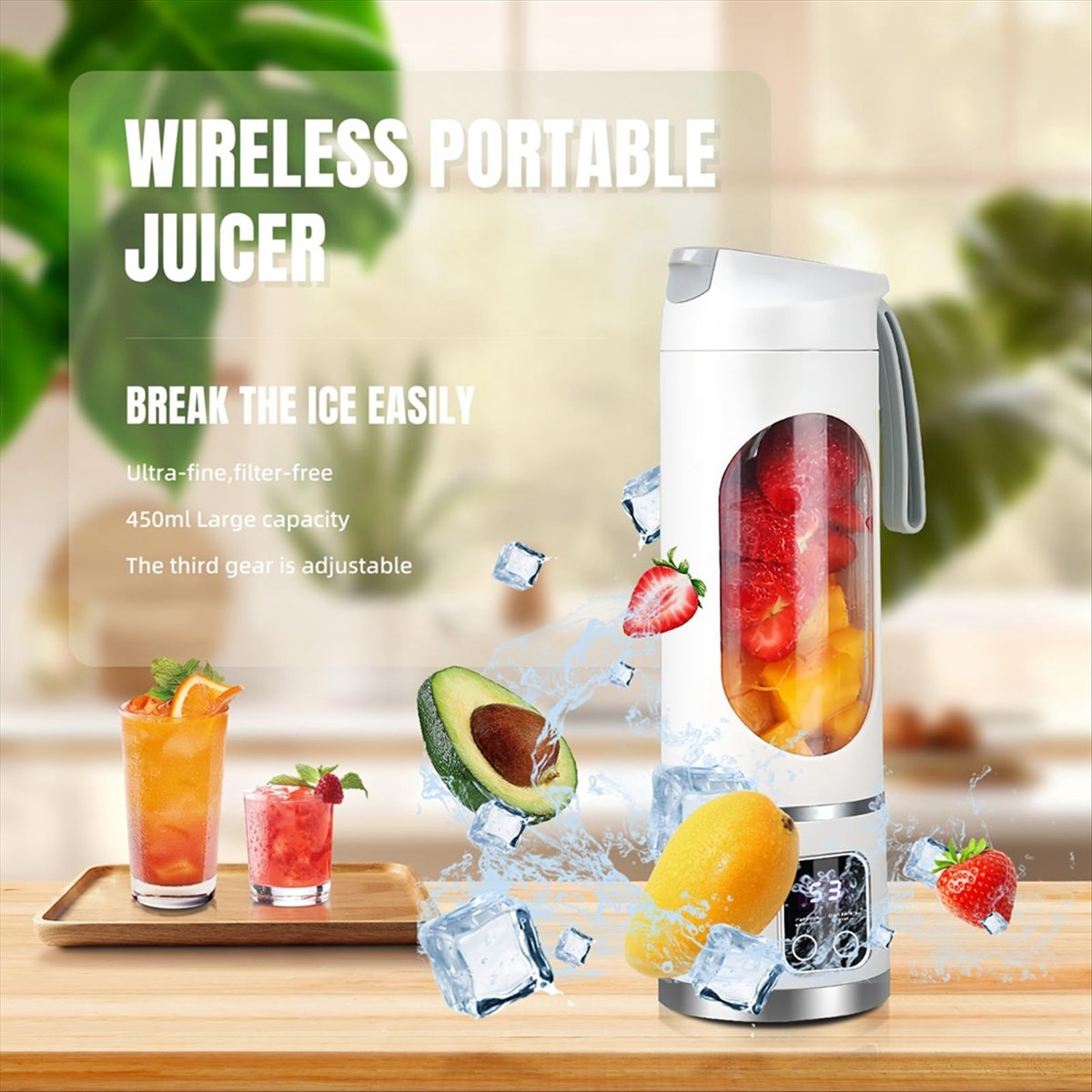 A20M USB Rechargeable Portable - đánh giá và giá Portable Blender Usb Rechargeable