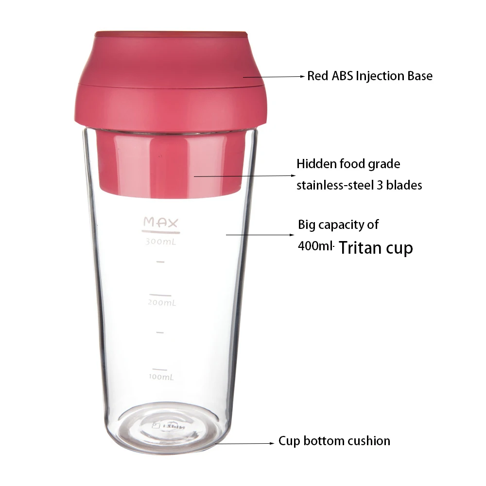 &Electric Cordless USB Recharg - đánh giá và giá Portable Blender Usb Rechargeable